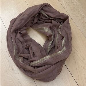 Elegant rose and Gold Women's Scarf